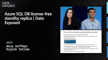 Azure SQL DB license-free standby replica | Data Exposed