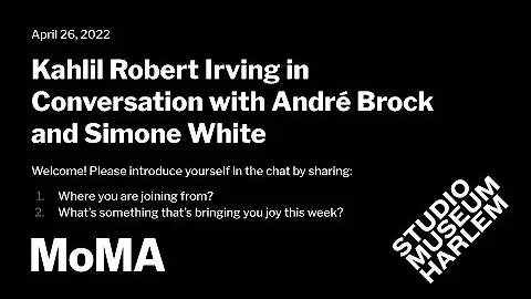 Kahlil Robert Irving | In Conversation with Andr B...