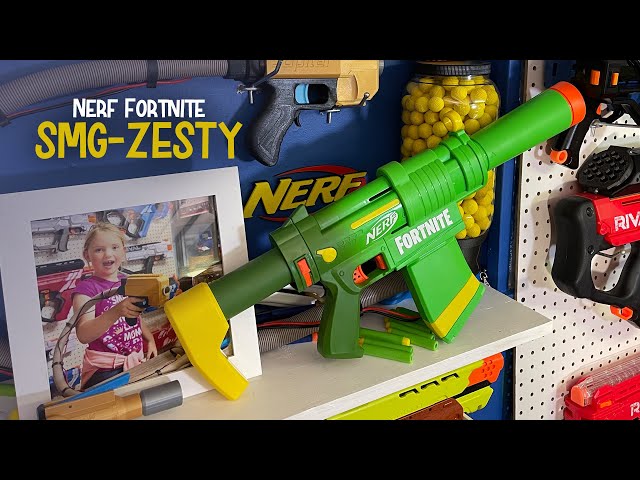 Nerf Fortnite SMG Zesty 