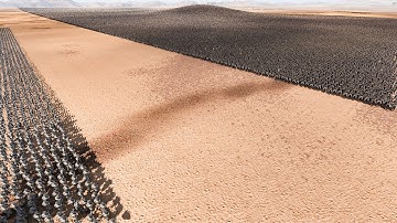 500.000 Mongolian Soldiers vs 2.000 Modern Soldiers | Ultimate Epic Battle Simulator 2