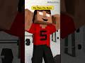 No Pain No Gain! 💪😨 Funny Minecraft Animation #shorts #minecraft