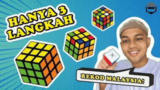 Tutorial Rubik oleh Pemegang Rekod Malaysia!