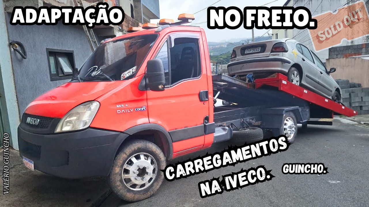 MAIS UMA MUDANÇA NA IVECO | Veja como foi a instalação feita a instalação do freio da caminhonete.