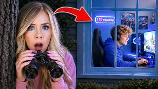 I SPIED ON THE CUTE GAMER BOY NEXT DOOR…