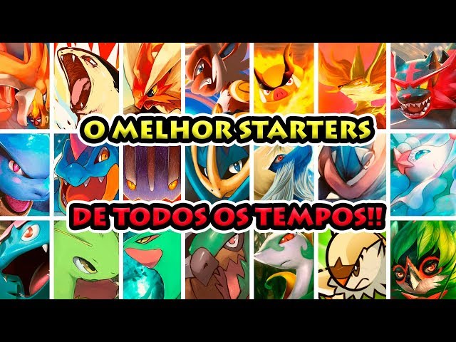 TOP 10 POKÉMON INICIAL DEFINITIVO!! 