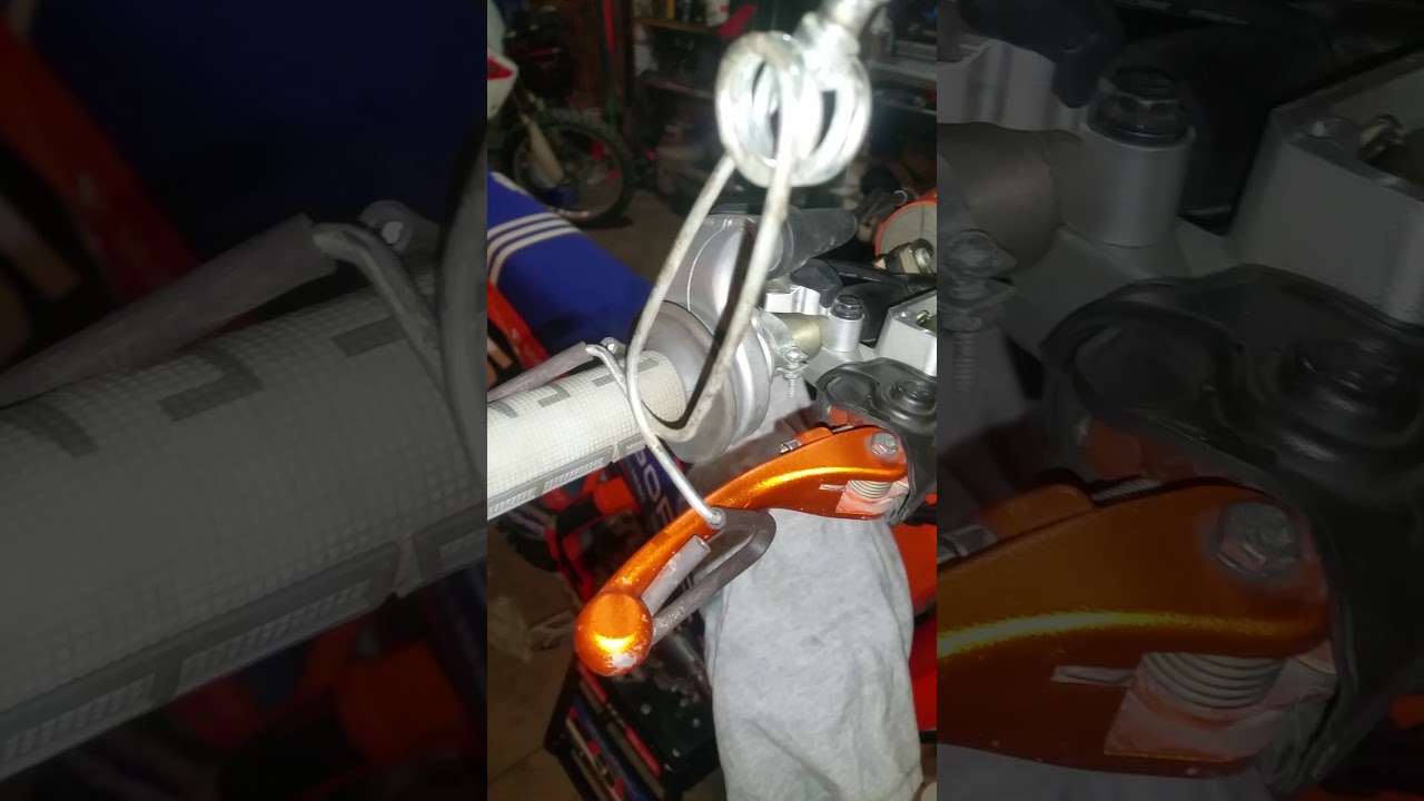 Bleeding ktm (or any bike) front brake by yourself YouTube