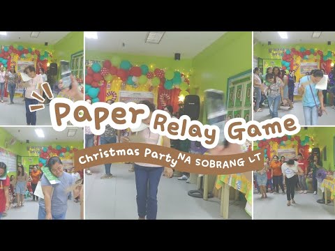 PAPER RELAY | Party Game Idea na LT - YouTube