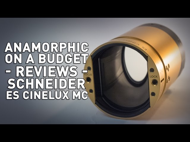 MC Schneider Super Cinelux 2/80mm 　レンズ Schneider ES Cinelux MC - 2x Modern Anamorphic Lens Review