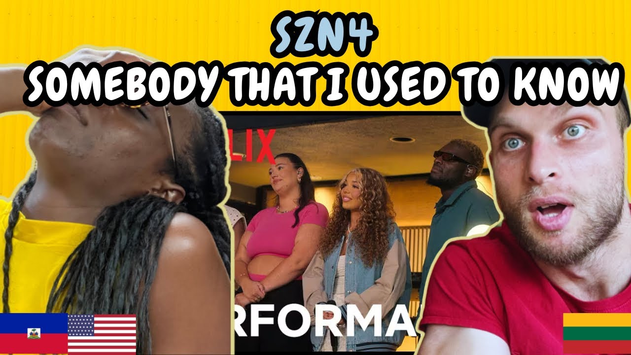 REACTION TO SZN4 - Somebody That I Used To Know (Live at Building the Band) | FIRST TIME LISTENING