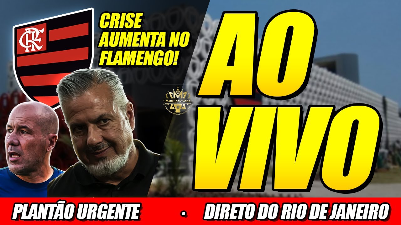 🔴 AO VIVO: PLANTÃO URGENTE NO FLAMENGO! BOTO PODE SER DEMITIDO | NOVOS ÁUDIOS | CHEGADA DE JARDIM