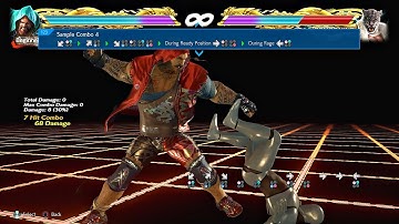 TEKKEN 7 - Craig Marduk Full Command List & Sample Combos (Marduk DLC All Moves List)