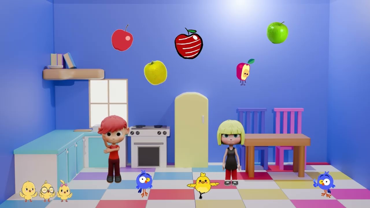 Deniz Elma Yedi | Wonder Star Kids #001 | Çoçuk Şarkısı | Yeni Türkçe Bebek Şarkısı