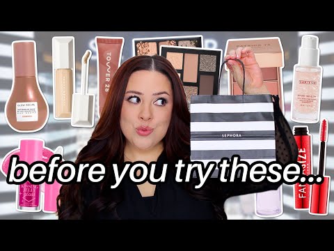 I TRIED NEW VIRAL MAKEUP AT SEPHORA! Here's what to AVOID...👀