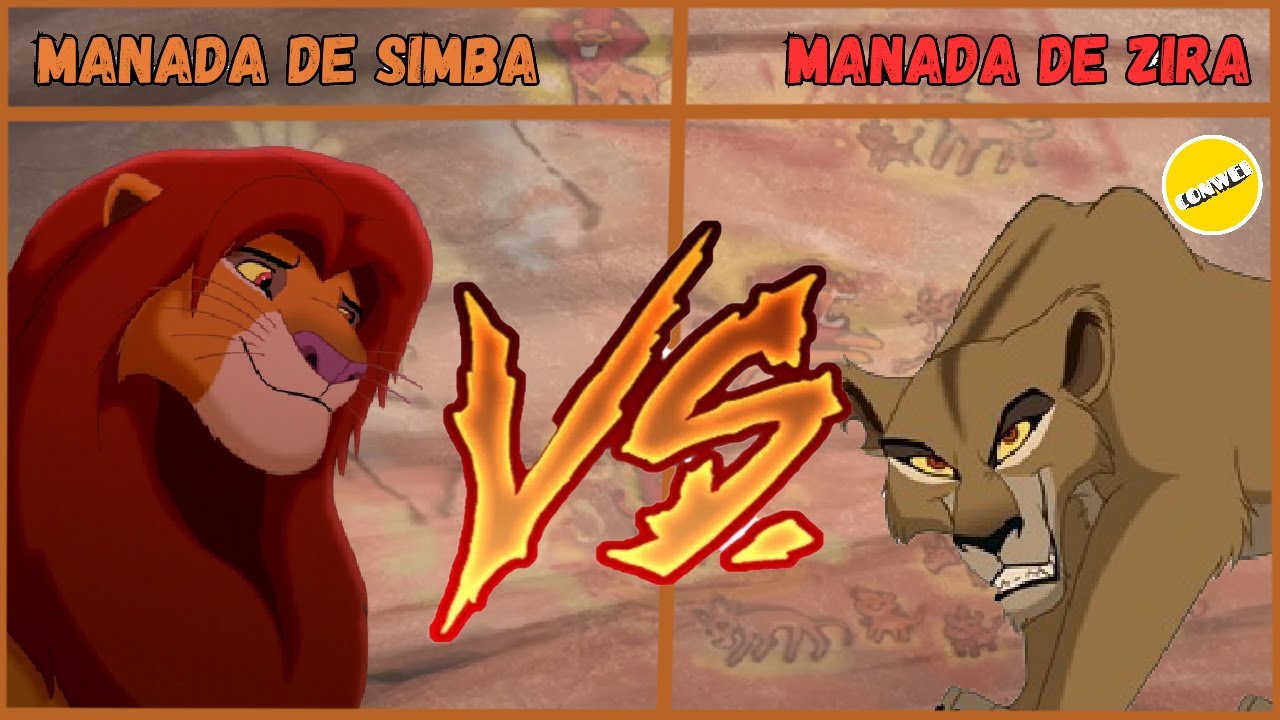 Simba vs Zira | Zira iba a ganar la batalla final del Rey León 2 - YouTube