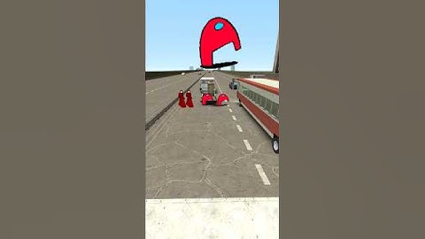Aka Manto And Among us Chasing On Road Nextbots Gmod