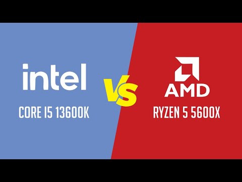 Intel Core i5 13600K vs AMD Ryzen 5 5600X - Apps and games benchmark