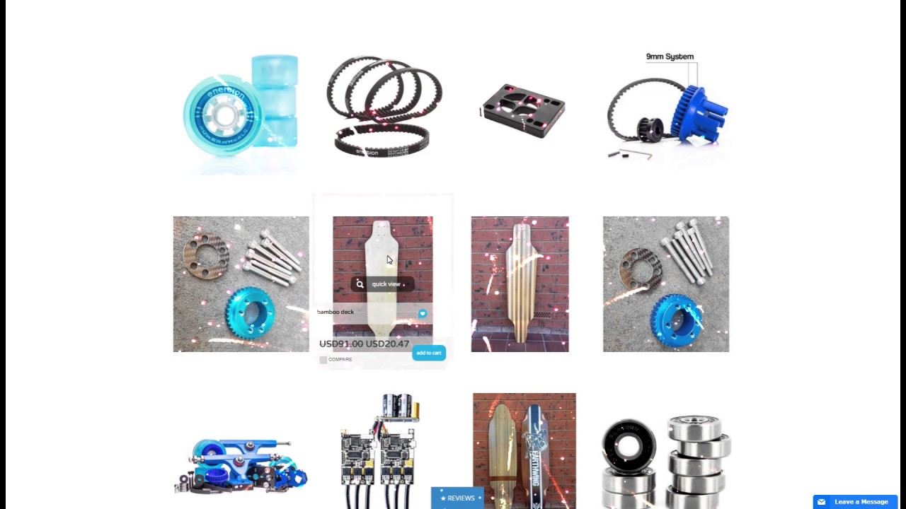 HUGE Electric Skateboard Parts CLEARANCE SALE