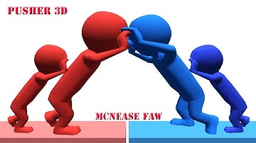 Pusher 3D Funny Gameplay Walkthrough Android,iOS Part 1