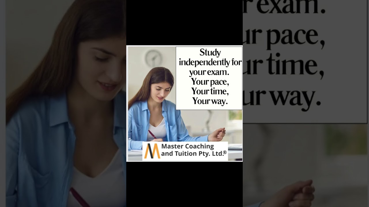 Study materials for independent study. Your pace. Your time. Your way.