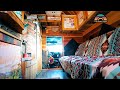 Gorgeous Custom DIY Box Truck Conversion That Offers Freedom & Rent Free Living