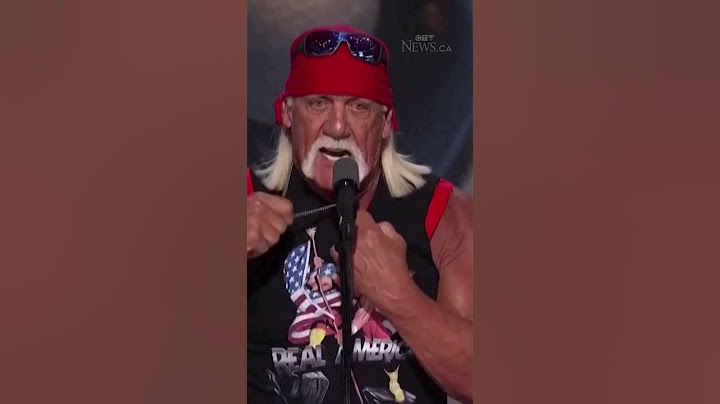 Hulk Hogan ripped off his shirt while giving a speech endorsing Donald Trump at the RNC