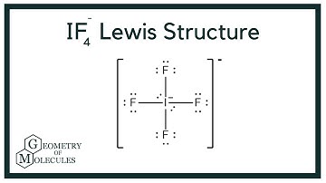 IF4- Lewis Structure (Iodine Tetrafluoride)
