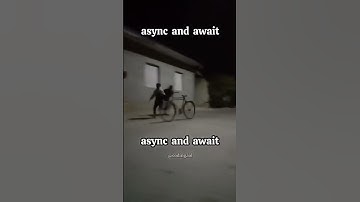 The Async/Await CYCLE😆 #javascript #coding #devdose #google  #short