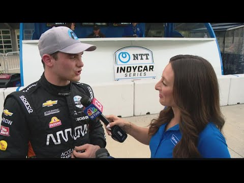 O'Ward gets pole position for Saturday's race at IMS