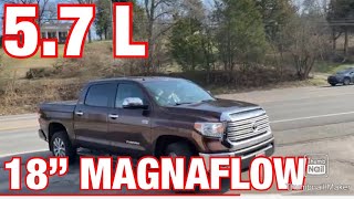 Want an 18" magnaflow? click the link below! https://amzn.to/2uwyl4k
2017 toyota tundra 5.7l exhaust w/ magnaflow!! comment below with your
thoughts & co...