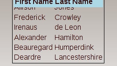 Create a Persistent Header for Tables on a Web Page