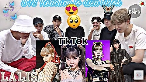 BTS Reaction to Lisa Tiktok (Reminds thrill ) [ep-9] #Armyblinkmade (check my description)
