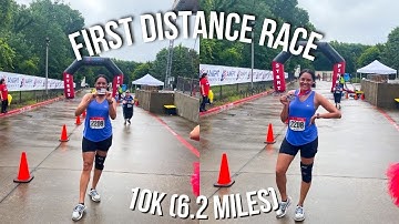RUNNING MY FIRST DISTANCE RACE! 10K Race (6.2 Miles)