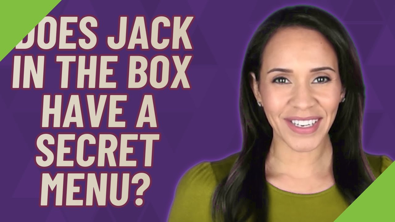 Does Jack in the Box have a secret menu? YouTube