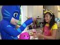 SURPRISE Catboy, PJ Masks| Ellie Sparkles Jr