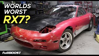 Fixing a neglected FD RX7 ep 01 | fullBOOST