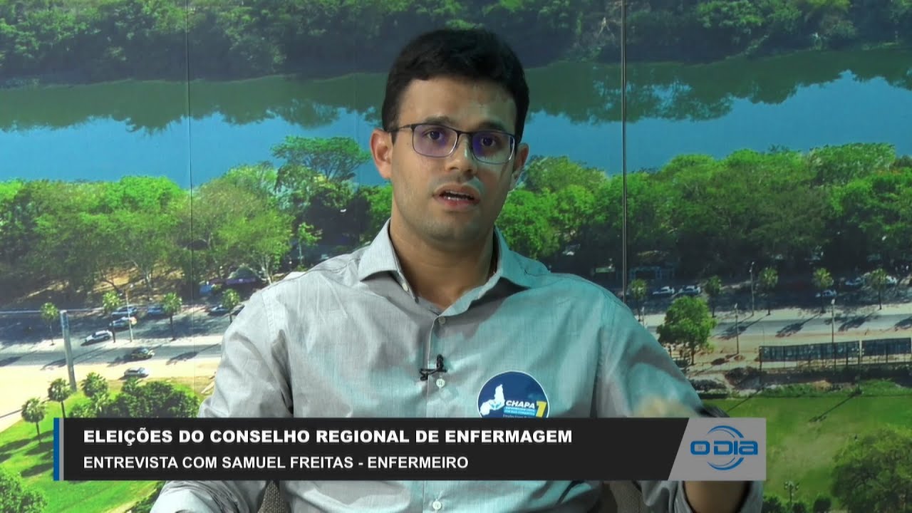 O enfermeiro Samuel Freitas comenta eleições para Conselho Regional de Enfermagem 27 09 2023