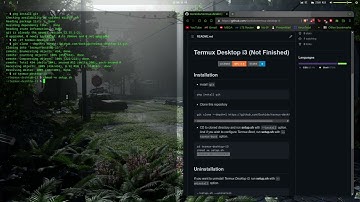 Gorkido | Termux-Desktop-I3 | Installation and Showcase