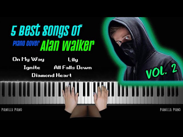 BEST SONGS OF ALAN WALKER VOL. 2 | Piano Cover by Pianella Piano class=