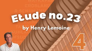 Étude (op.37, no. 23) by H. Lemoine: Trinity Grade 4 Piano (from 2023) - 34