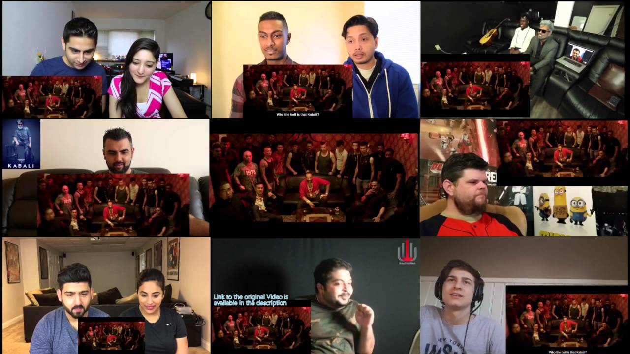 Kabali Teaser Reaction Compilation