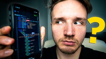 I Coded an app on my phone