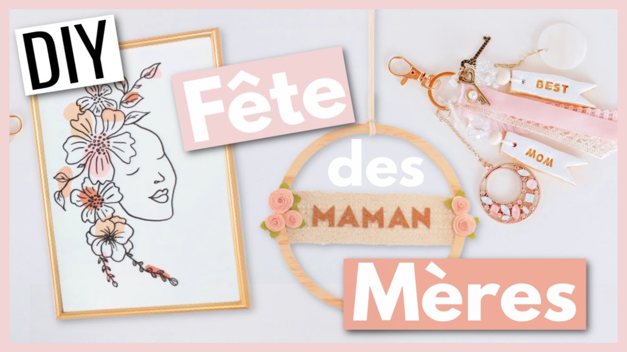 Un bricolage cadeau d'anniversaire pour maman : des porte-photos