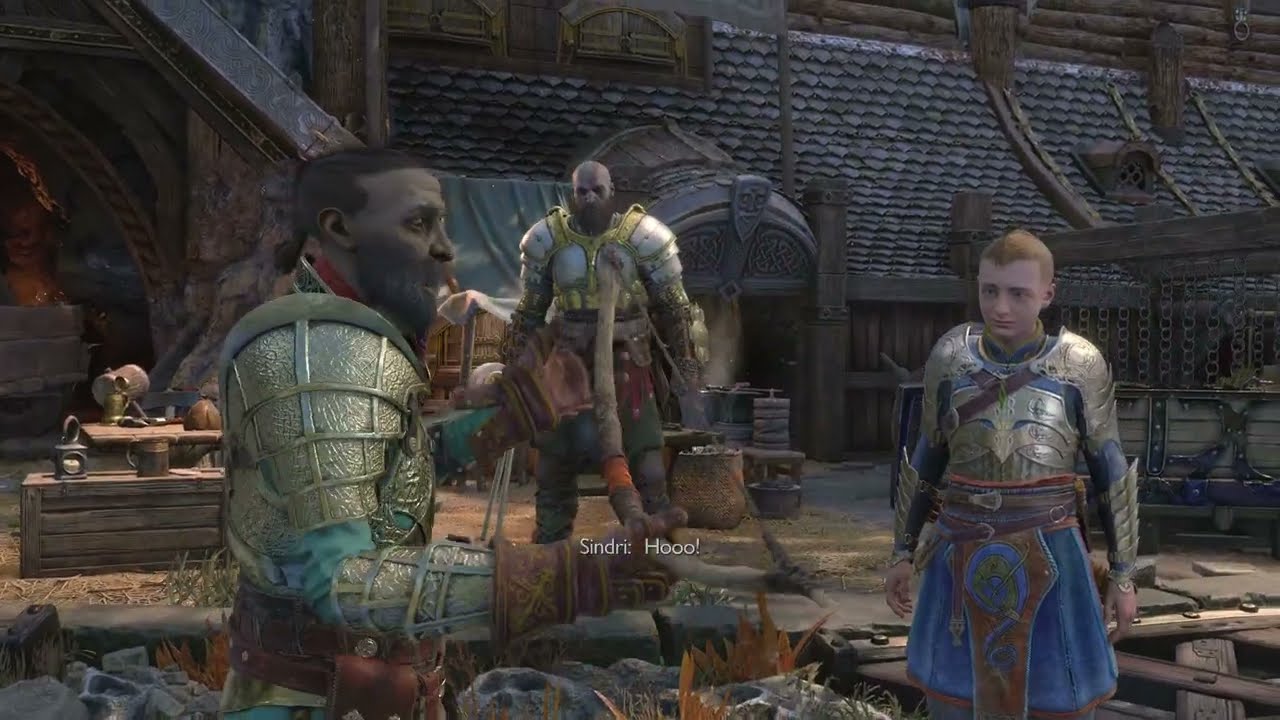 God of War Ragnarök ~ Nłďavellir Dwarven Port