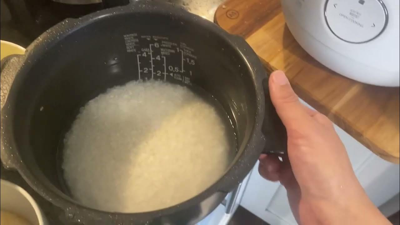 How to make rice with Cuckoo like Korean! (CUCKOO CRPLHTR0609F) YouTube