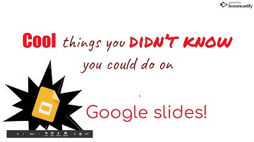 cool things you didn