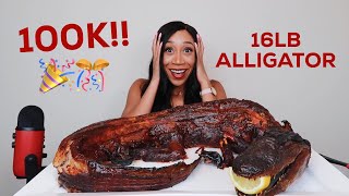 16LB WHOLE ALLIGATOR 100K CELEBRATION!! 