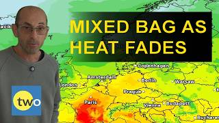 Prévisions météo à 14 jours pour l'Europe : temps instable avec la fin de la chaleur