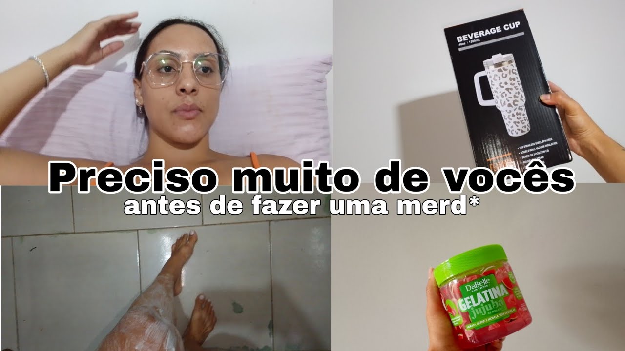 URGENTE 😫PRECISO DE VOCÊS| ROTINA DE AUTO CUIDADO| COMPRINHAS 💜 GANHEI PRESENTE 