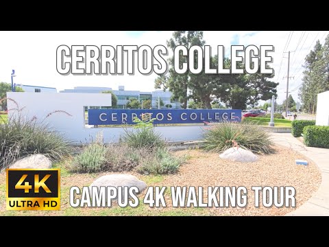 Cerritos College Walking Tour | 4K Campus Walk in California 🇺🇸 | Study & Explore