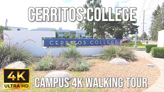Full Cerritos College Walking Tour | 4K Campus Walk in California 🇺🇸 | Study & Explore Guide